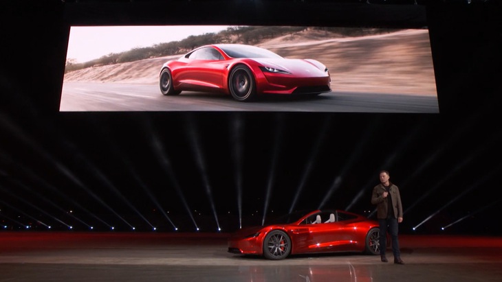 Tesla Roadster đời 2 đã ra mắt 6 năm, qua lịch bàn giao 3 năm nhưng vẫn mất tích - Ảnh: Jalopnik