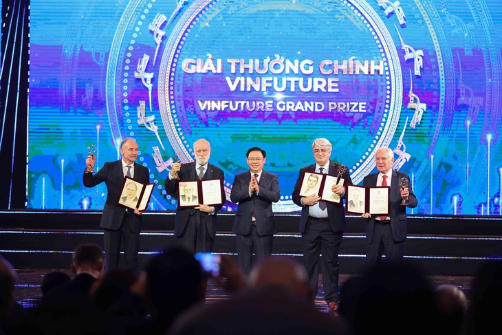 VinFuture 2023 sẽ tiếp tục vinh danh những nhà phát minh của những công trình đột phá góp phần kiến tạo tương lai - Ảnh: Đ.H.