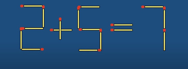 Thử tài IQ: Di chuyển một que diêm để 2-9=7 thành phép tính đúng- Ảnh 2.