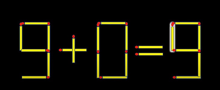 Thử tài IQ: Di chuyển một que diêm để 1-3=2 thành phép tính đúng- Ảnh 6.