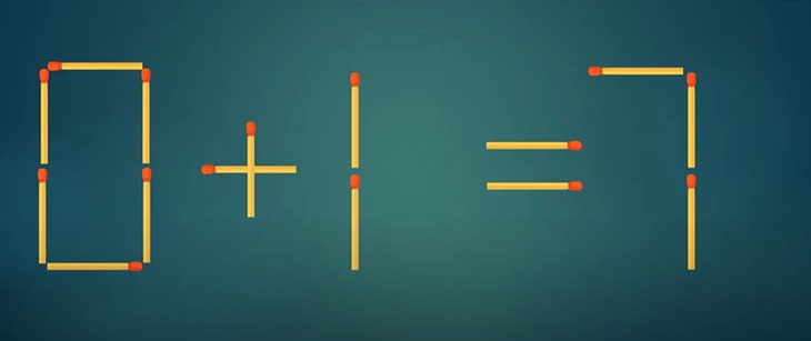 Thử tài IQ: Di chuyển một que diêm để 15-8=6+3 thành phép tính đúng - Ảnh 7. Thử tài IQ: Di chuyển một que diêm để 15-8=6+3 thành phép tính đúng - Ảnh 7.