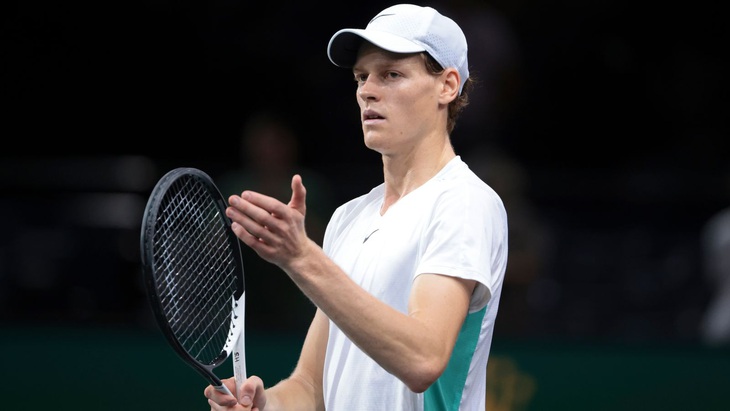 Jannik Sinner rút khỏi Paris Masters vì lịch thi đấu thiếu hợp lý - Ảnh: SKY SPORTS