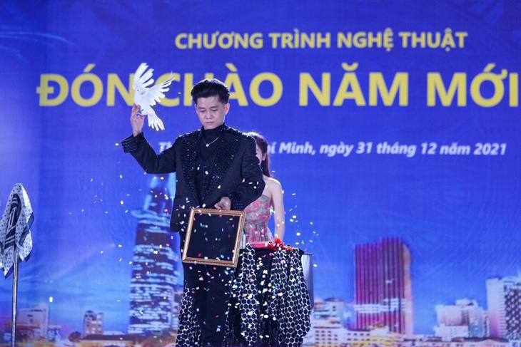 Ảo thuật gia Trần Dũng đến từ Đoàn ảo thuật xiếc Vũng Tàu sẽ tham gia liên hoan - Ảnh: NVCC