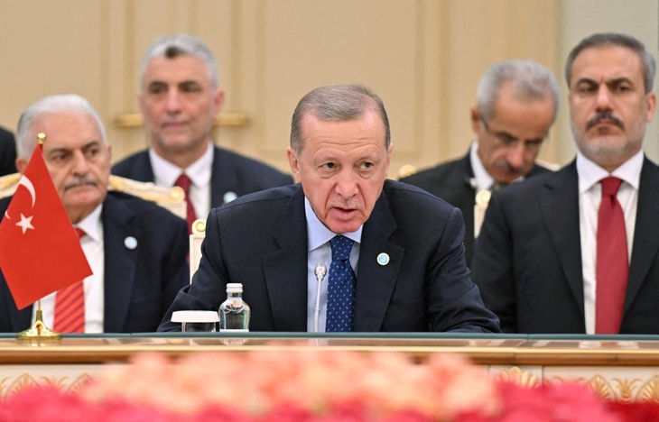 Tổng thống Thổ Nhĩ Kỳ Tayyip Erdogan - Ảnh: REUTERS