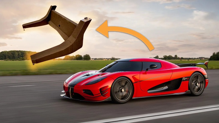 Bình nhiên liệu độc nhất vô nhị trên một số siêu xe Koenigsegg - Ảnh: The Drive