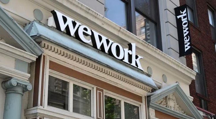 Vào thời kỳ đỉnh cao năm 2019, WeWork được các nhà đầu tư tư nhân định giá ở mức 47 tỉ USD - Ảnh: AFP