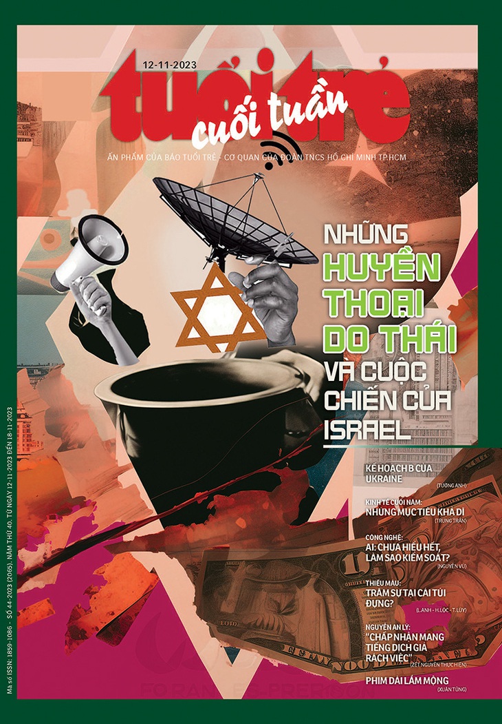 Tuổi Trẻ Cuối Tuần số 44-2023: 'Những huyền thoại Do Thái và cuộc chiến của Israel' - Ảnh 1.