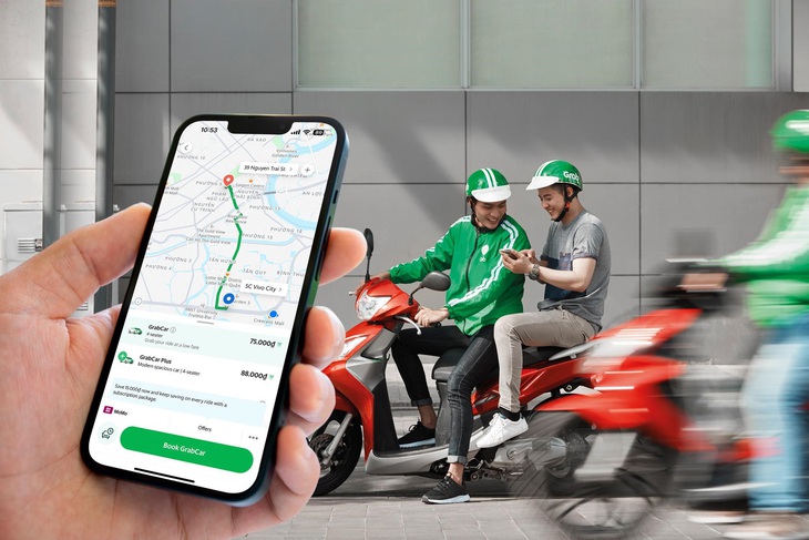 Hợp tác với Grab, MoMo hoàn tất sự hiện diện trên hầu hết các nền tảng phổ biến nhất trong đời sống của người Việt - Ảnh: MoMo