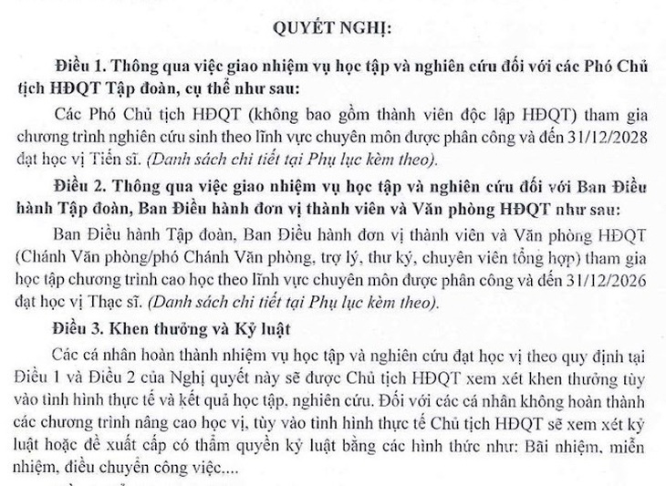 Chủ tịch Đèo Cả yêu cầu cấp dưới phải học lên thạc sĩ, tiến sĩ, nếu hoàn thành sẽ được khen thưởng