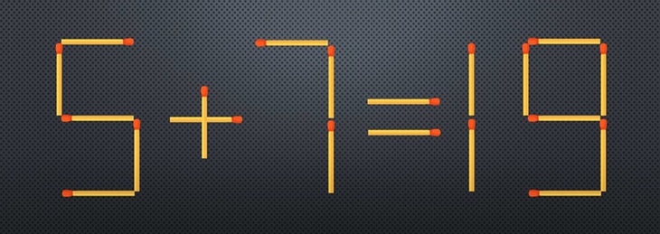 Thử tài IQ: Di chuyển một que diêm để 2-3=1 thành phép tính đúng - Ảnh 7. Thử tài IQ: Di chuyển một que diêm để 2-3=1 thành phép tính đúng - Ảnh 7.
