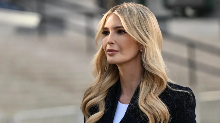 Bà Ivanka Trump xuất hiện tại tòa án ngày 8-11 - Ảnh: CNN/GETTY IMAGES