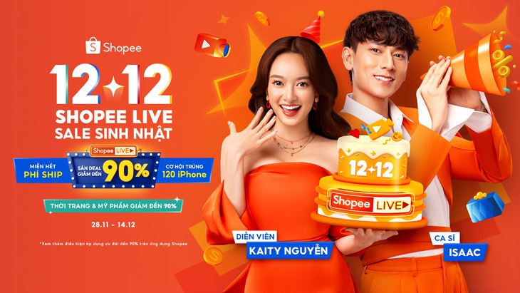 12-12 là cơ hội tuyệt vời để người dùng Shopee có thể 