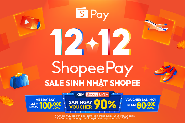 Mua sắm cuối năm cùng loạt ưu đãi hấp dẫn tại 12.12 Shopee Live Sale Sinh Nhật- Ảnh 5.