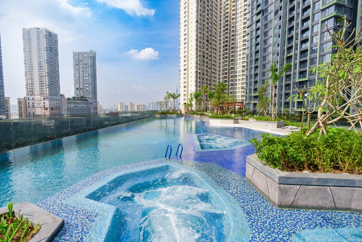 Không gian sống xanh và tiện ích đẳng cấp của LUMIÈRE riverside