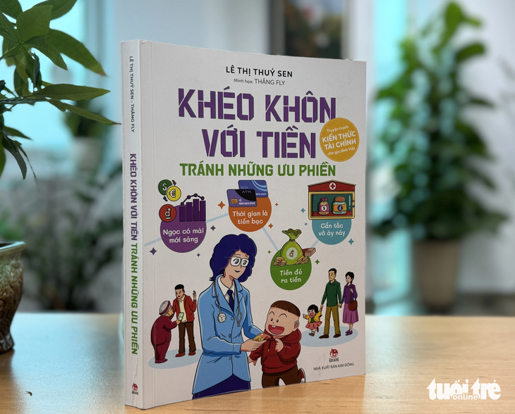 &quot;Khéo khôn với tiền, tránh những ưu phiền&quot; là cuốn truyện tranh được các chuyên gia đánh giá cao - Ảnh: L.K.