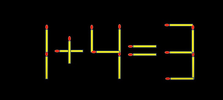 Thử tài IQ: Di chuyển một que diêm để 3-11=8 thành phép tính đúng- Ảnh 3.