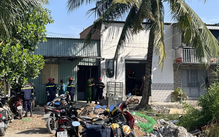 Sập nhà đang xây ở Thủ Đức, một người chết