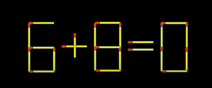 Thử tài IQ: Di chuyển hai que diêm để 7+3=3 thành phép tính đúng- Ảnh 5.