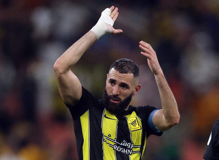 Benzema và CLB Al Ittihad bị loại khỏi FIFA World Cup Club 2023 - Ảnh: RE