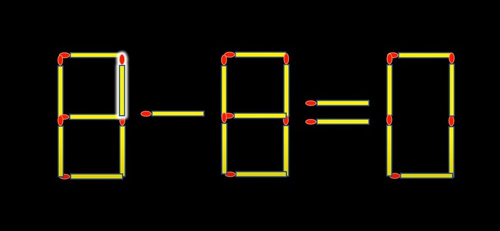 Thử tài IQ: Di chuyển một que diêm để 8+1=7 thành phép tính đúng- Ảnh 6.