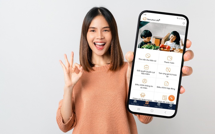 Ra mắt ứng dụng Hanwha Life+, phiên bản nâng cấp nhiều tiện ích mới