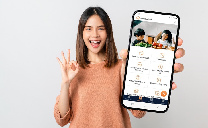 Với Hanwha Life+, tác vụ được tinh giản, hồ sơ nộp trực tuyến mọi lúc mọi nơi, quy trình xử lý tự động, dễ dàng, thuận tiện và giảm thời gian chờ, gia tăng trải nghiệm hài lòng cho người dùng. Ước tính 60% yêu cầu thay đổi thông tin hợp đồng, 95% yêu cầu giải quyết quyền lợi bảo hiểm có thể nộp trực tuyến với thời gian xử lý nhanh chóng. Thậm chí sẽ có 8 loại yêu cầu điều chỉnh liên quan đến hợp đồng và 10% hồ sơ yêu cầu giải quyết quyền lợi nằm viện xử lý tự động trong 3-5 phút.