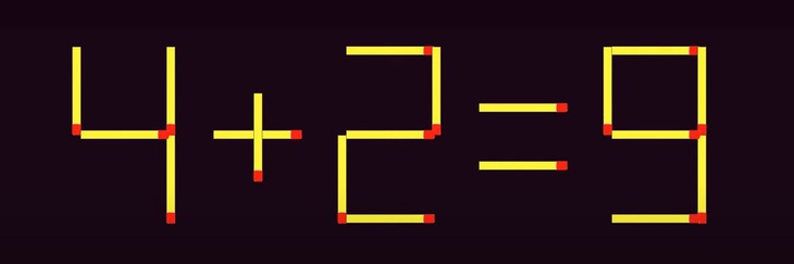 Thử tài IQ: Di chuyển hai que diêm để 6x2=6 thành phép tính đúng- Ảnh 3. Thử tài IQ: Di chuyển hai que diêm để 6x2=6 thành phép tính đúng- Ảnh 3.