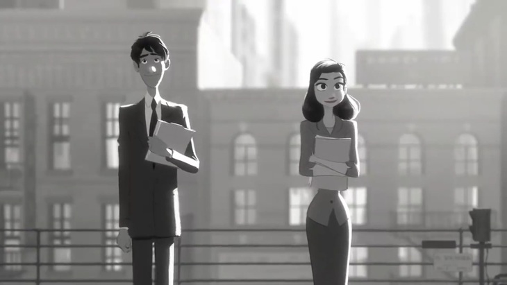 Paperman chinh phục khán giả bằng sự kết hợp của câu chuyện, hình ảnh, âm nhạc… tạo nên một bức tranh đẹp về tình yêu.