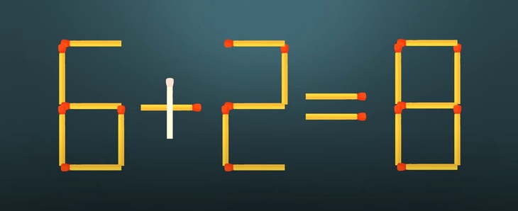 Thử tài IQ: Di chuyển một que diêm để 7+8=7 thành phép tính đúng- Ảnh 6.