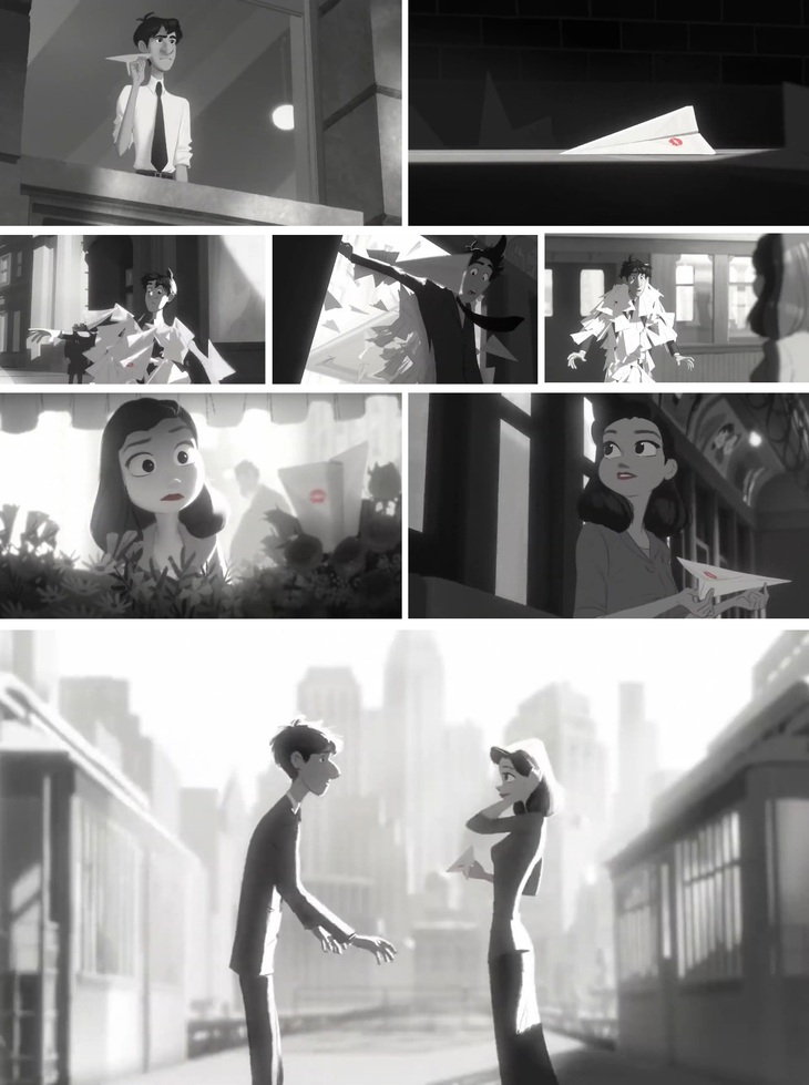 Paperman nhẹ nhàng lãng mạn, mang đậm chất ‘cổ tích Walt Disney’