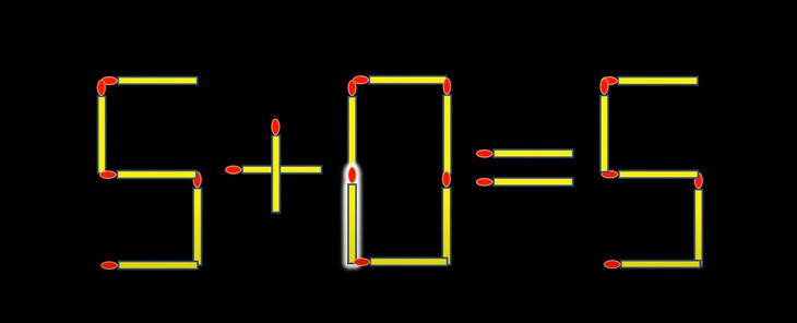 Thử tài IQ: Di chuyển một que diêm để 5+1=4 thành phép tính đúng- Ảnh 4.