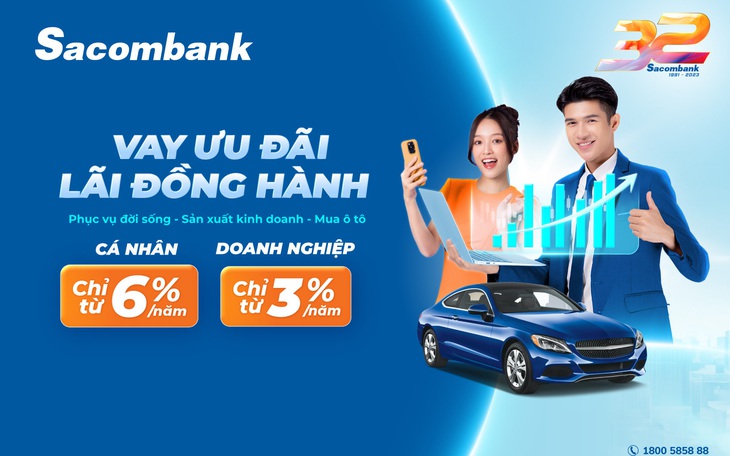 Sacombank tăng nguồn vốn và giảm sâu lãi suất dịp cuối năm