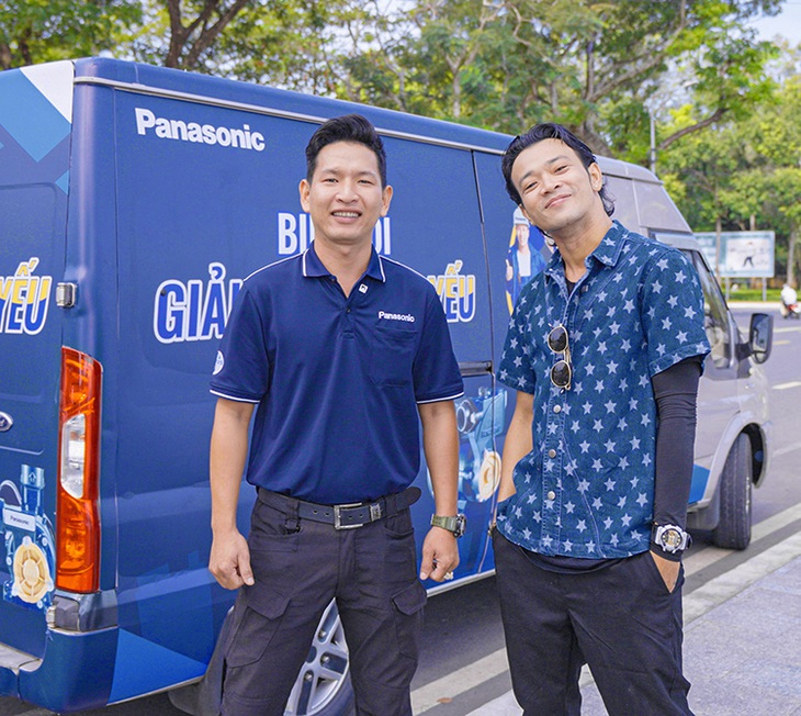 &quot;Biệt đội&quot; Panasonic trở lại giúp người dân cải thiện tình trạng nước yếu - Ảnh: Panasonic