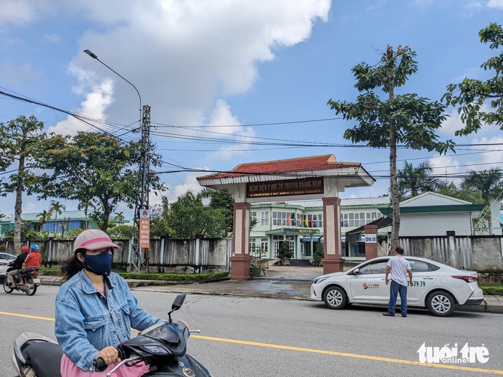 Bệnh viện Y học cổ truyền tỉnh Quảng Nam, một trong các cơ sở điều trị bệnh nhân trong tỉnh - Ảnh: TẤN LỰC 