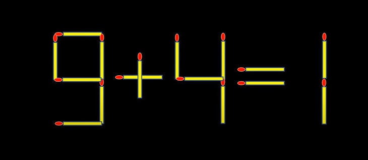 Thử tài IQ: Di chuyển hai que diêm để 5+0=1 thành phép tính đúng- Ảnh 3.