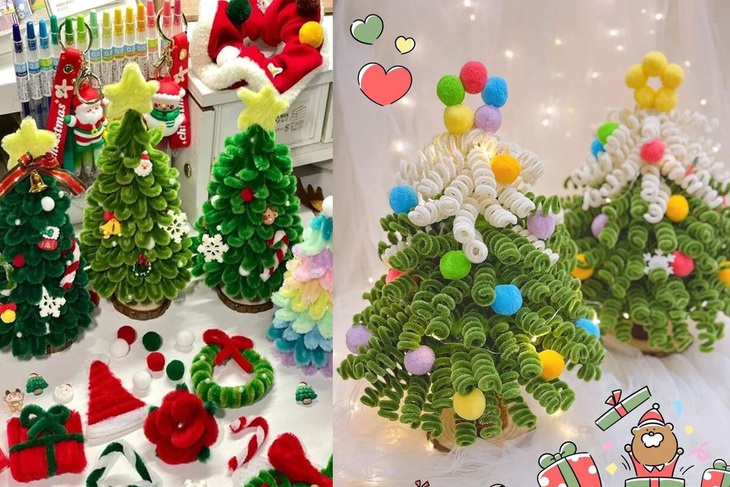 Kẽm nhung khiến cả 'làng DIY' dậy sóng mùa Noel!- Ảnh 1.