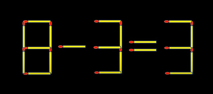 Thử tài IQ: Di chuyển một que diêm để 9+9=4 thành phép tính đúng- Ảnh 3.