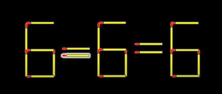 Thử tài IQ: Di chuyển một que diêm để 6-6=8 thành phép tính đúng- Ảnh 2.