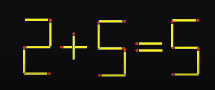 Thử tài IQ: Di chuyển một que diêm để 9+2=9+5 thành phép tính đúng- Ảnh 3.