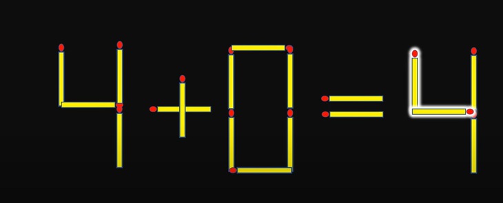 Thử tài IQ: Di chuyển một que diêm để 7-1=4+3 thành phép tính đúng- Ảnh 6.