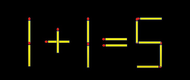 Thử tài IQ: Di chuyển một que diêm để -3-3=-5 thành phép tính đúng- Ảnh 5.