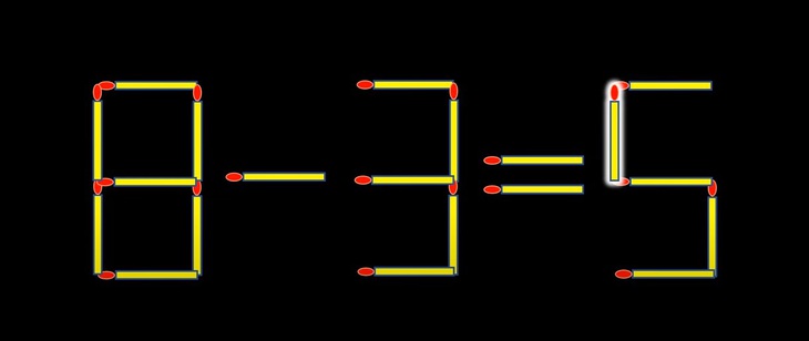 Thử tài IQ: Di chuyển một que diêm để 0-9=9 thành phép tính đúng- Ảnh 4.