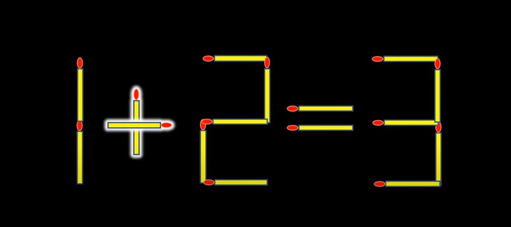 Thử tài IQ: Di chuyển một que diêm để 9+2=9+5 thành phép tính đúng- Ảnh 4.