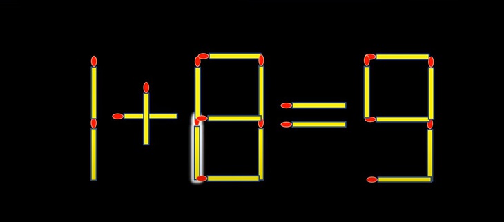 Thử tài IQ: Di chuyển một que diêm để 0-9=9 thành phép tính đúng- Ảnh 6.