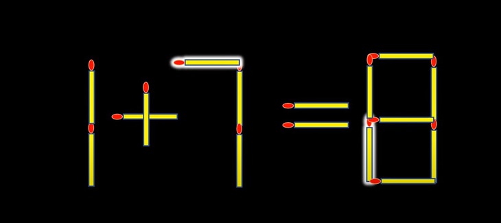 Thử tài IQ: Di chuyển một que diêm để 6-1=8-2 thành phép tính đúng- Ảnh 6.