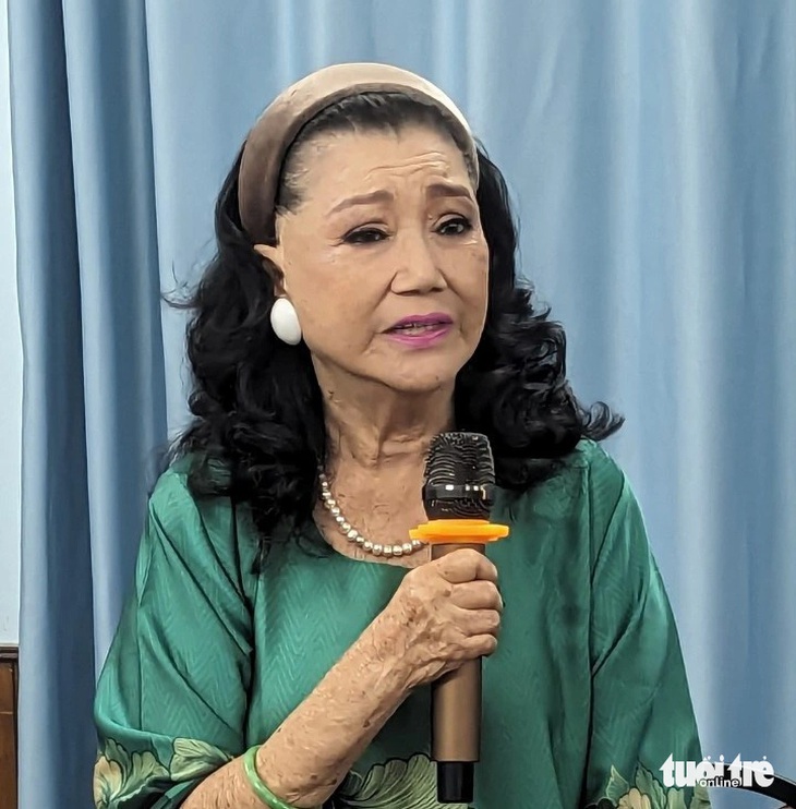 Nghệ sĩ Kim Cương - Ảnh: LINH ĐOAN