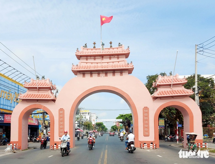 Một góc TP Rạch Giá, tỉnh Kiên Giang - Ảnh: CHÍ CÔNG