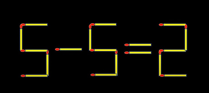 Thử tài IQ: Di chuyển một que diêm để 7+7=7-7 thành phép tính đúng- Ảnh 5.