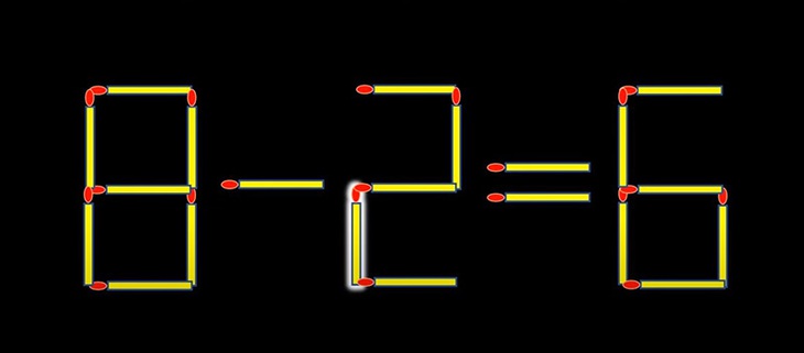 Thử tài IQ: Di chuyển một que diêm để 6-5+4=3 thành phép tính đúng- Ảnh 4.