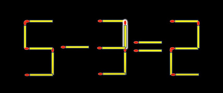 Thử tài IQ: Di chuyển một que diêm để 7+7=7-7 thành phép tính đúng- Ảnh 6.